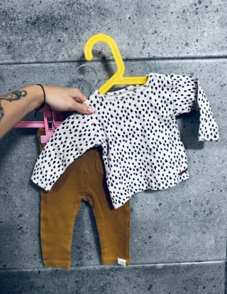 KOMPLET BLUZKA + SPODNIE