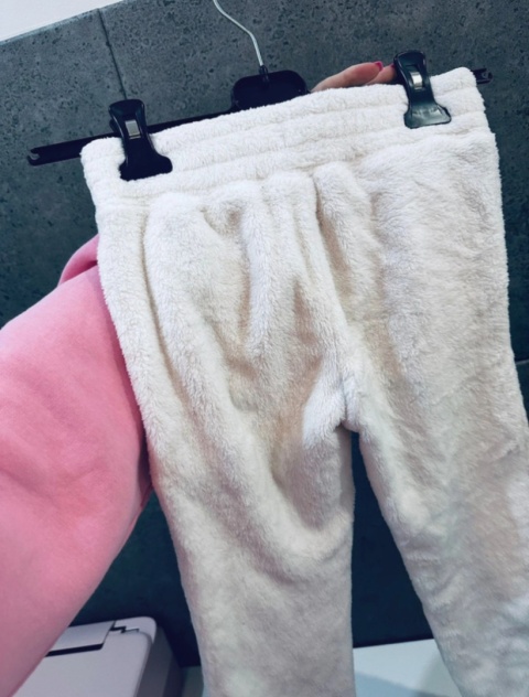 SPODNIE DRESOWE PLUSZOWE OLD NAVY