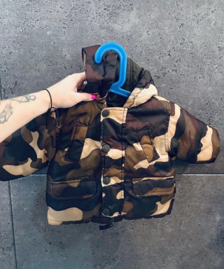 KURTKA PUCHOWA DWUSTRONNA