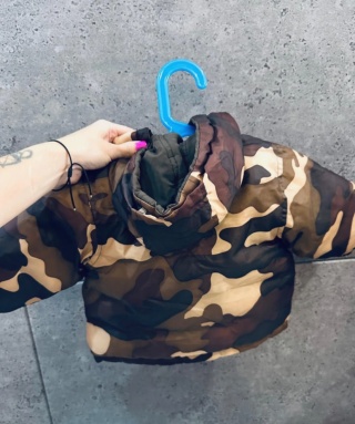 KURTKA PUCHOWA DWUSTRONNA