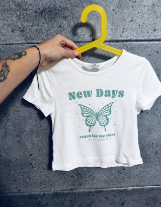 BLUZKA/TOP MOTYL H&M