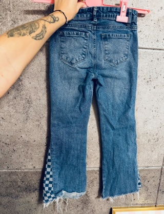 SPODNIE JEANSOWE DZWONY