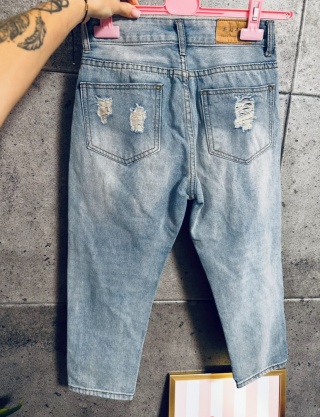 SPODNIE JEANSOWE BOYFRIEND MYSZKA