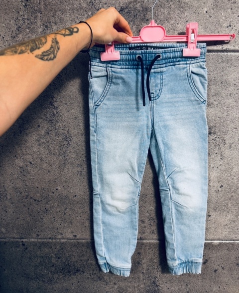 SPODNIE JEANSOWE JOGGER SLIM DENIM CO