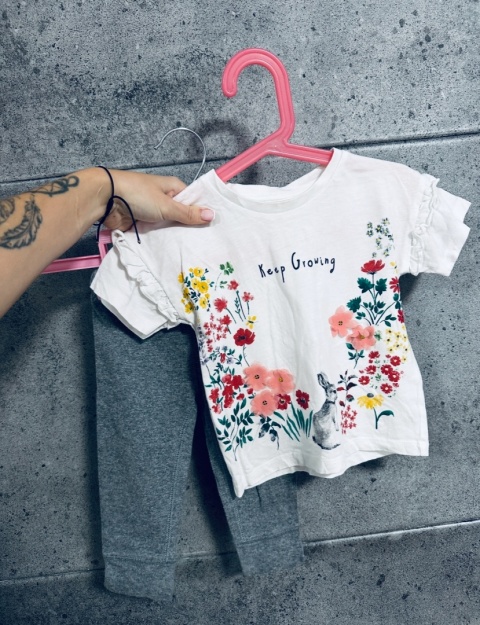 KOMPLET BLUZKA + LEGGINSY CARTER'S