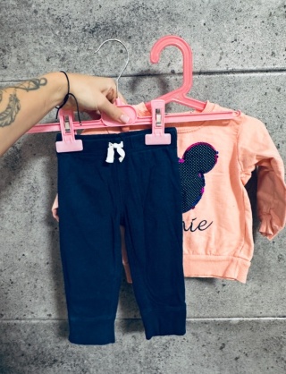 KOMPLET BLUZA + SPODNIE MYSZKA