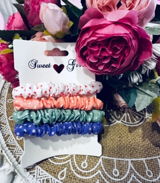 ZESTAW GUMEK GROSZKI 4 SZT