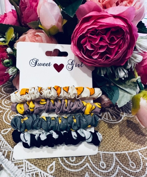 ZESTAW GUMEK EMOTKI 4 SZT