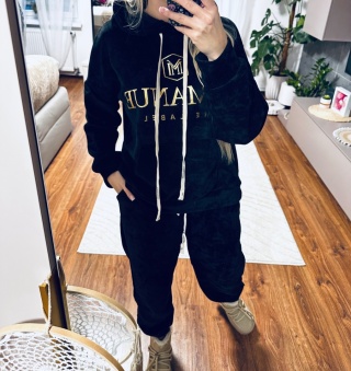 KOMPLET DRESOWY SZTRUKS LA MANUE CZARNY