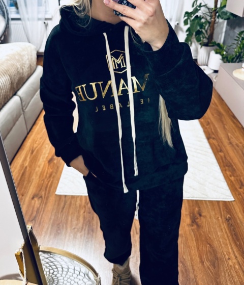 KOMPLET DRESOWY SZTRUKS LA MANUE CZARNY