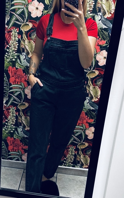 OGRODNICZKI JEANSOWE ASOS