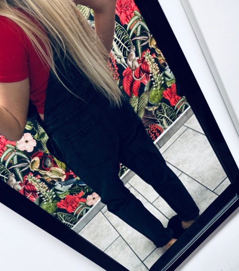 OGRODNICZKI JEANSOWE ASOS