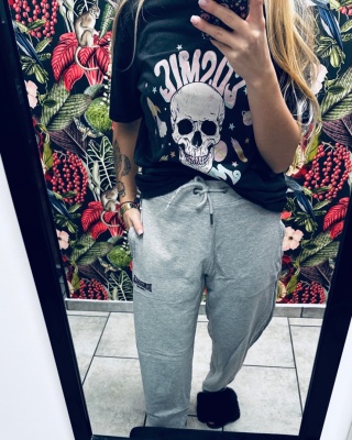 BLUZKA CZASZKA DEKATYZOWANA