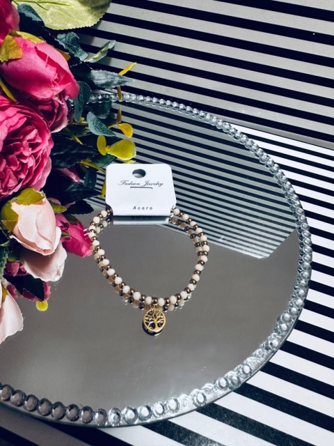 BRANSOLETKA KORALIKI DRZEWKO SZCZĘŚCIA