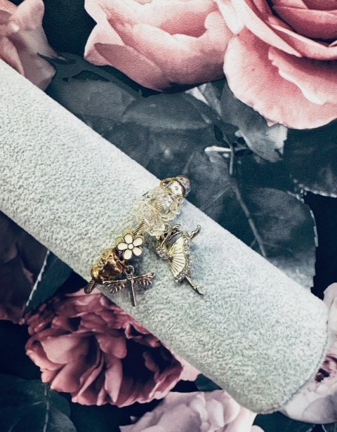 BRANSOLETKA Z ZAWIESZKAMI