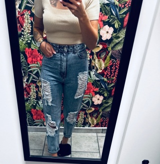 SPODNIE JEANSOWE MISSDENIM