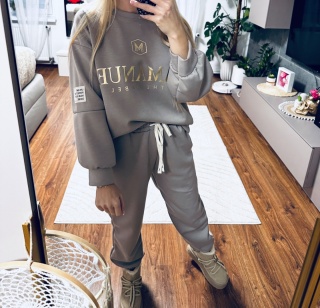 KOMPLET DRESOWY MASEŁKO LA MANUE BEŻ