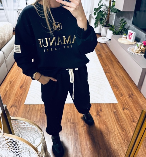 KOMPLET DRESOWY MASEŁKO LA MANUE CZARNY