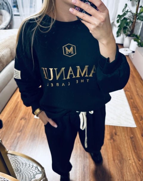 KOMPLET DRESOWY MASEŁKO LA MANUE CZARNY