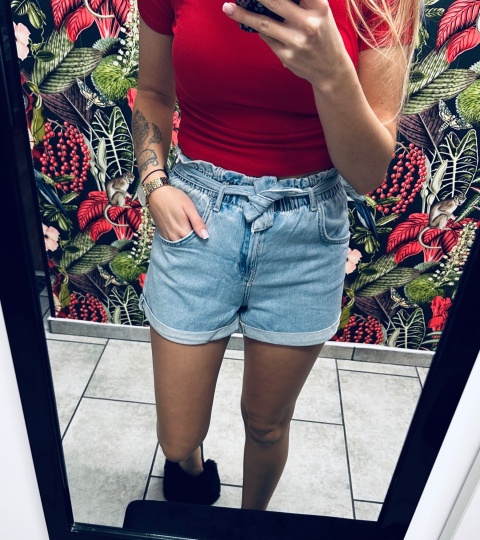 SPODENKI JEANSOWE ZARA