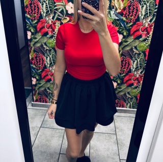 BLUZKA/TOP PRĄŻEK TERRANOVA