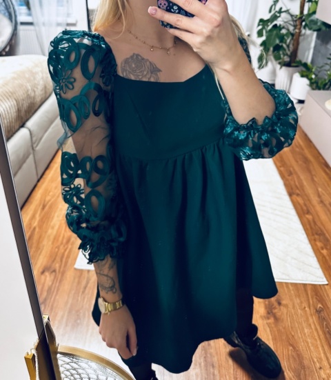 SUKIENKA BUTELKOWA ZIELEŃ