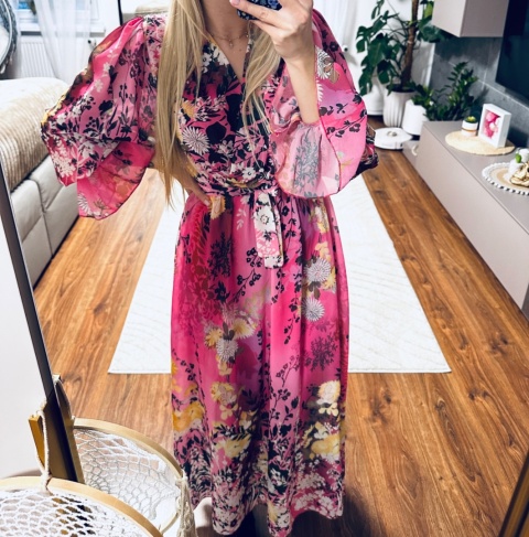 SUKIENKA MAXI WZORY MAYA