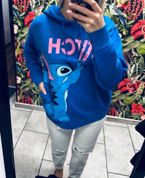 BLUZA Z KAPTUREM STITCH