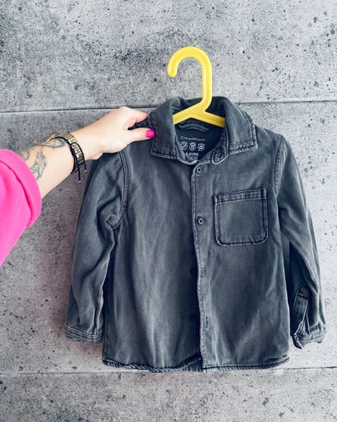 KOSZULA JEANSOWA 116