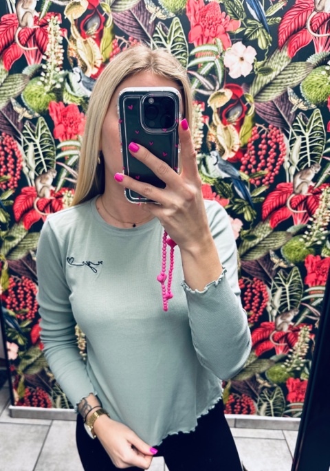 BLUZKA PRĄŻEK H&M XS