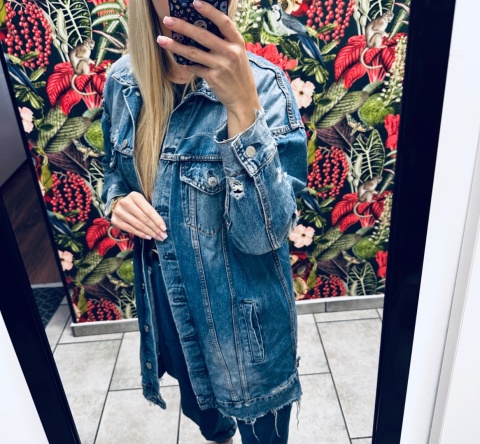 KATANA JEANSOWA ZARA