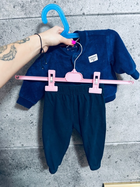 KOMPLET BLUZA+SPODNIE TOMMY HILFIGER 62