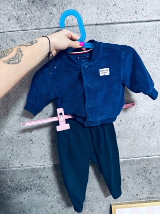 KOMPLET BLUZA+SPODNIE TOMMY HILFIGER 62
