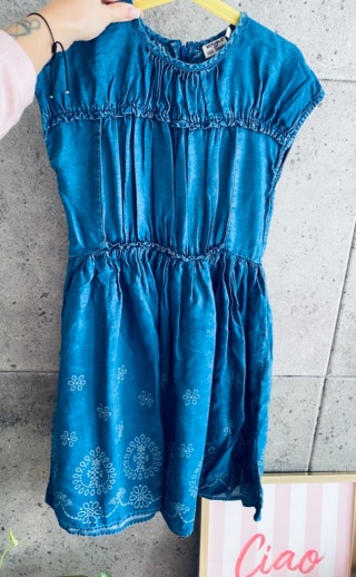 SUKIENKA JEANSOWA 140