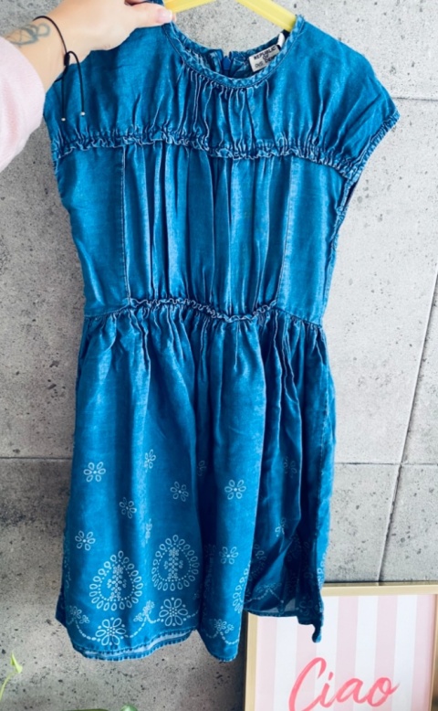 SUKIENKA JEANSOWA 140