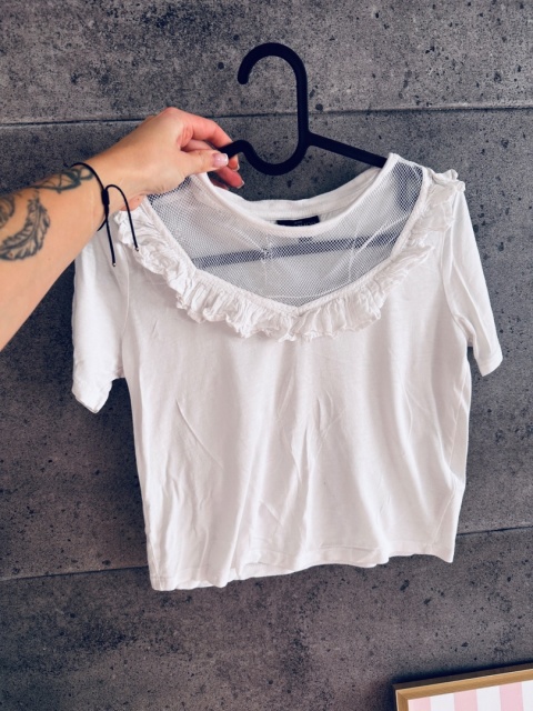 BLUZKA FALBANA TOPSHOP XS