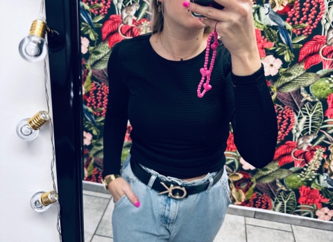 BLUZKA PRĄŻEK SINSAY XS