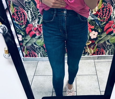 SPODNIE RURKI ZARA 34/XS