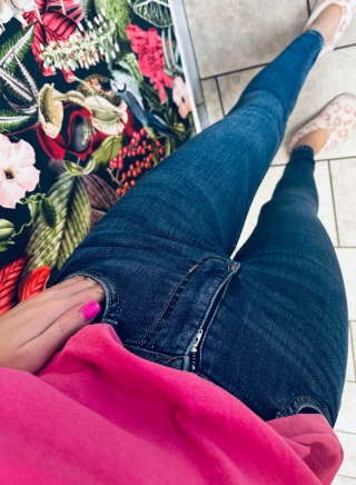 SPODNIE RURKI ZARA 34/XS