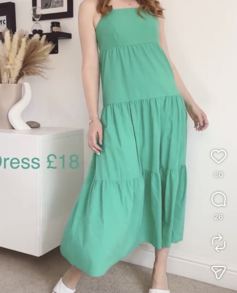 SUKIENKA MAXI PRIMARK L